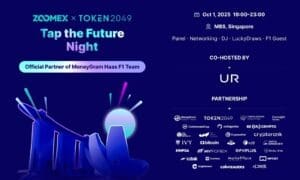 Zoomex Ignites TOKEN2049: Mainstage Talk with F1 Driver and Side Event Defines “Trading as Payment” Trend cc 1 Zoomex Ignites TOKEN2049: Mainstage Talk with F1 Driver and Side Event Defines “Trading as Payment” Trend