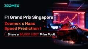 Zoomex Partners with MoneyGram Haas F1 to Launch “Zoomex Lap” Trading Event with a 400,000 Dollars Prize Pool vxv Zoomex Partners with MoneyGram Haas F1 to Launch “Zoomex Lap” Trading Event with a 400,000 Dollars Prize Pool