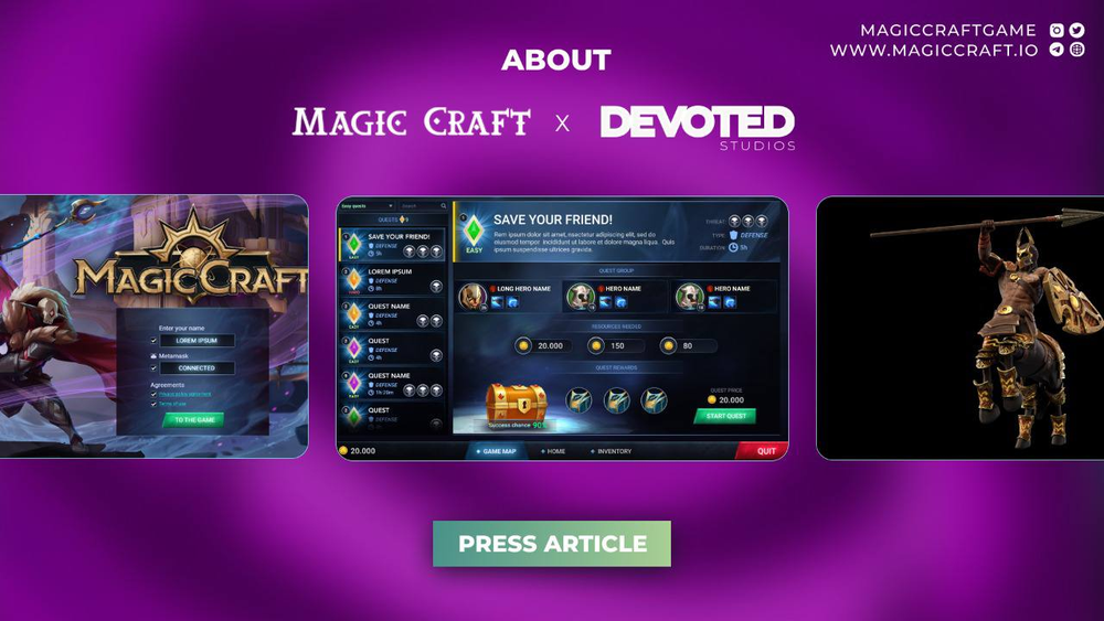 MagicCraft Collaborates with Devoted Studios to Revolutionize the ...