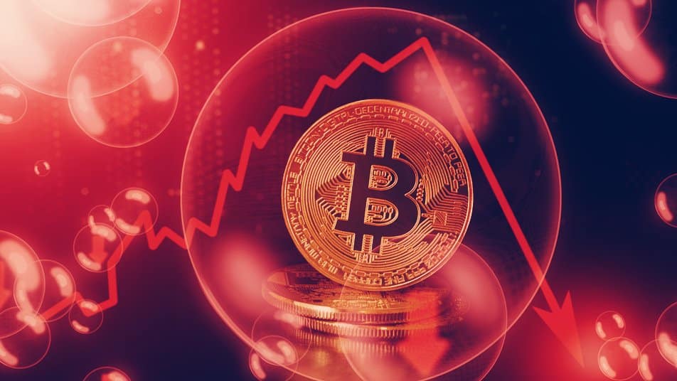 Bitcoin crashes to $52,000