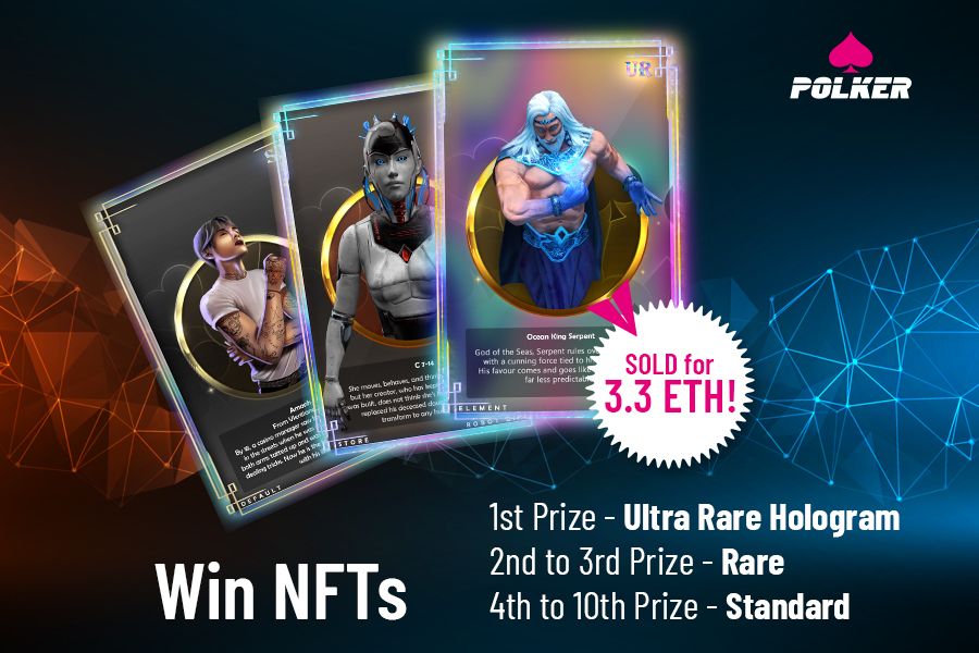 Massive NFT and Token Giveaway From Polker as Staking is Announced