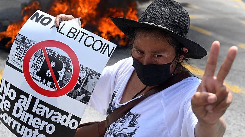 Protesters burn Bitcoin ATM as El Salvador demonstrations take a new twist