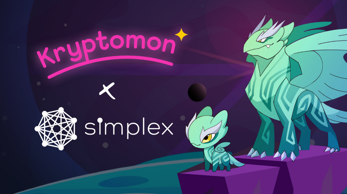 Simplex partners with highly anticipated crypto-game, Kryptomon, in the institution’s first ever NFT gaming partnership