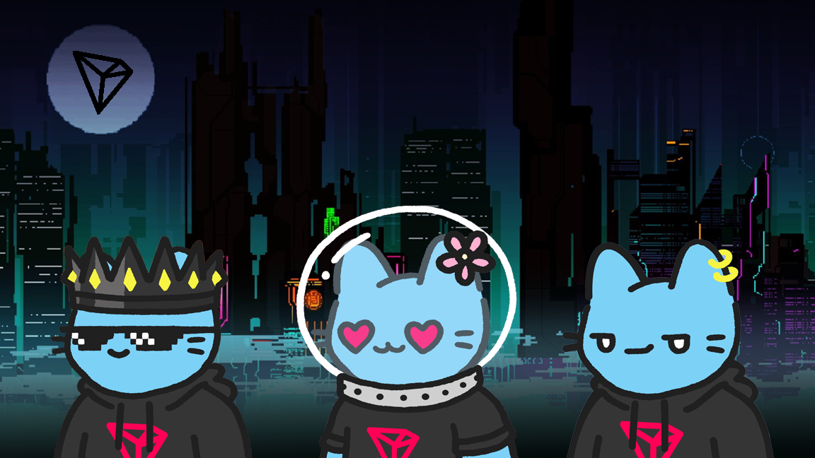 Cool Cats NFTs Launches on the Tron Blockchain-Powered NFT Market