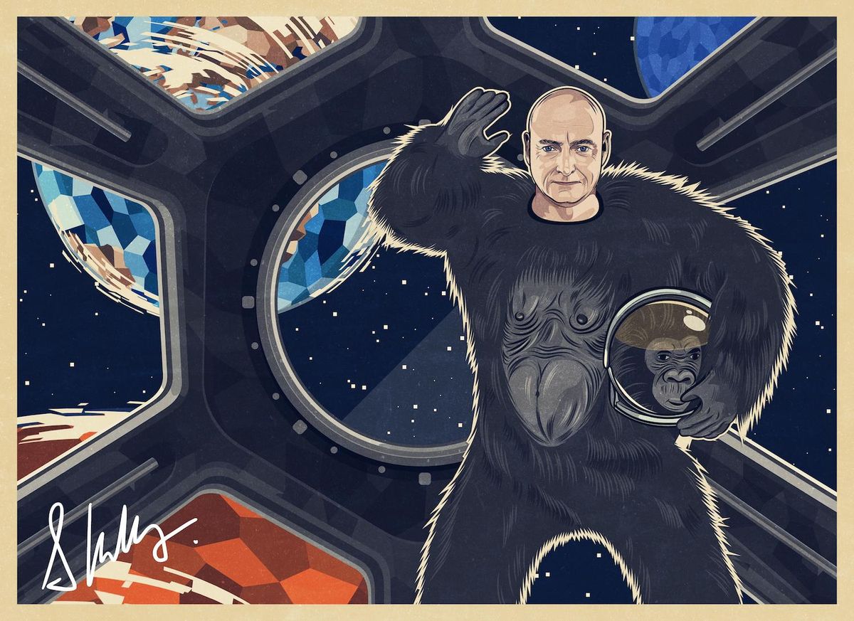 Astronaut Scott Kelly releases NFT collection to support Ukraine’s war effort