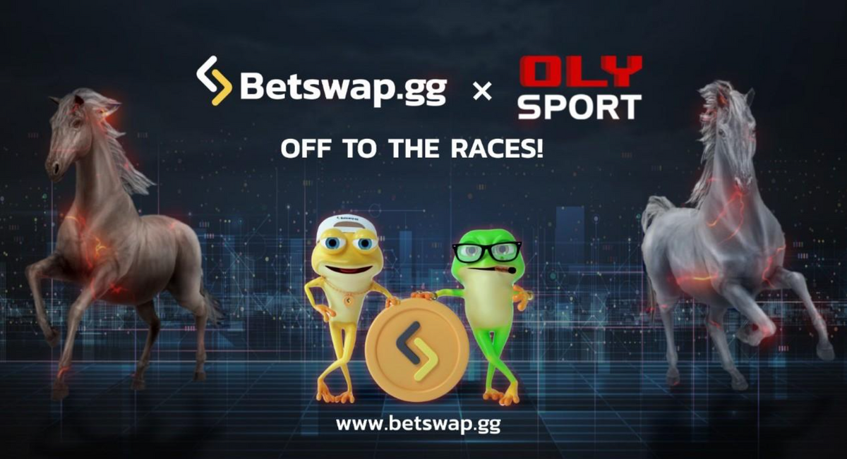 Betswap.gg ($BSGG) and OLY Sport Partner Up to Bring Horse-Racing NFT Betting to BSGG