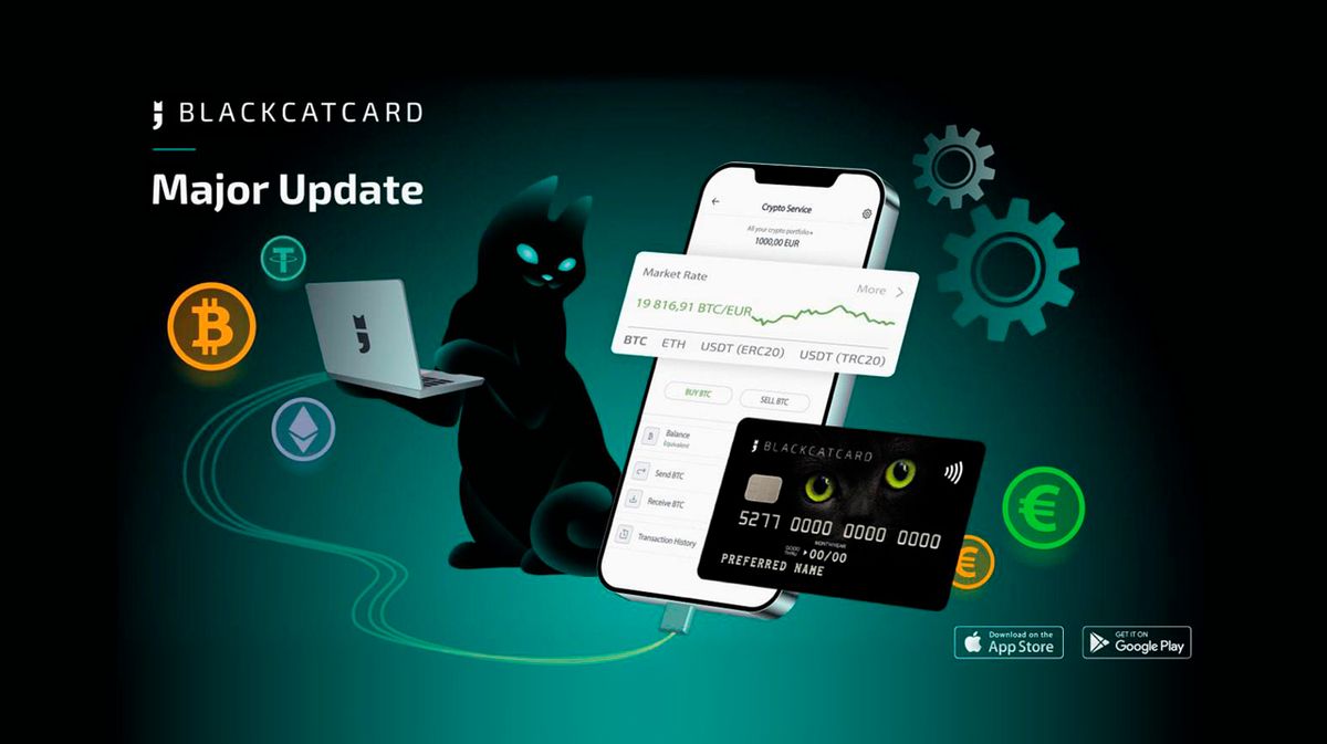 Crypto-Minded Blackcatcard Completes a Major Update