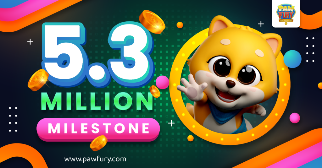 Pawfury’s Presale Skyrockets, Explodes Past $5.3 Million in Unprecedented Surge!