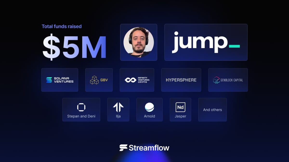 Streamflow's latest fundraise: $5M in total funding