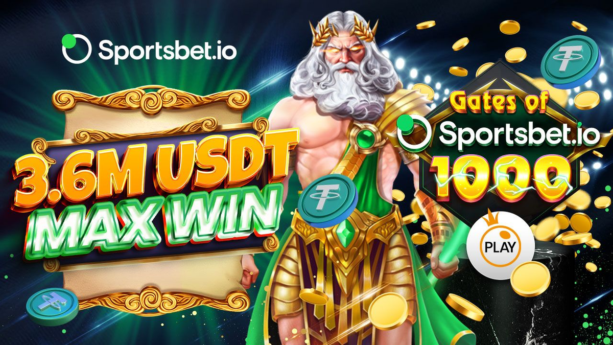 Slots player hits 3.6m USDT jackpot on Gates of Sportsbet.io