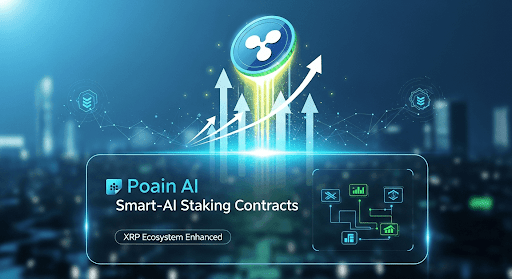 XRP Climbs to $2.32 as Poain Launches AI Smart Staking Contracts to Strengthen the XRP Ecosystem