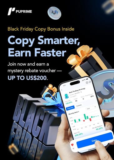 Unlock Festive Rewards This Black Friday with PU Prime’s Copy Trading feature