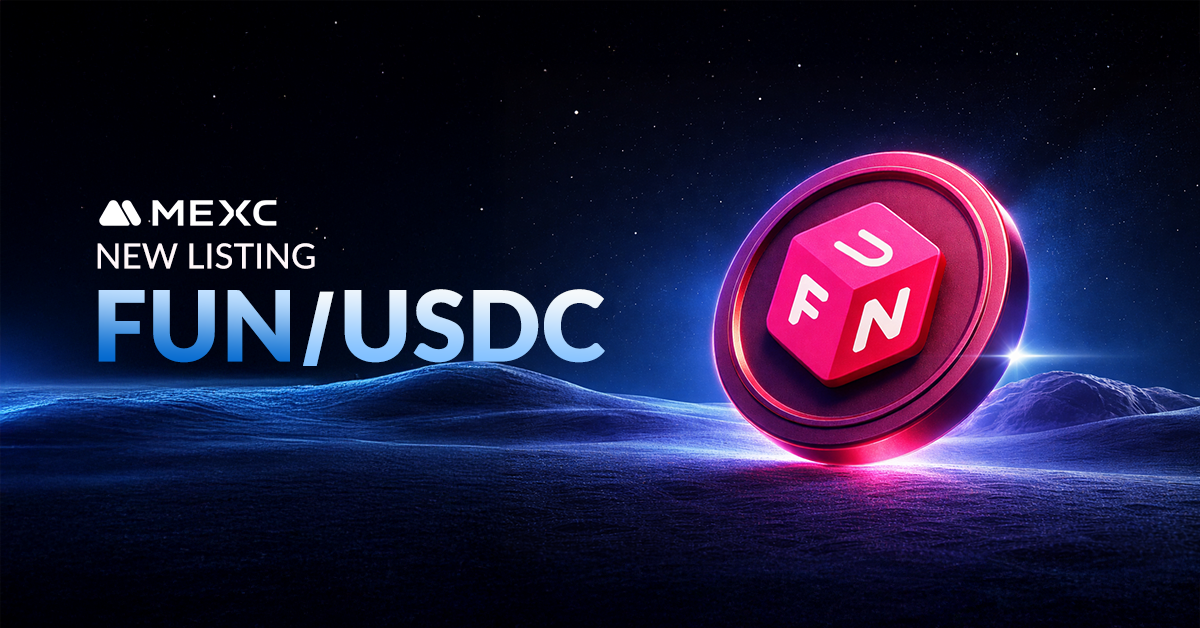 New $FUN/USDC Pair Goes Live on MEXC With Zero Fees
