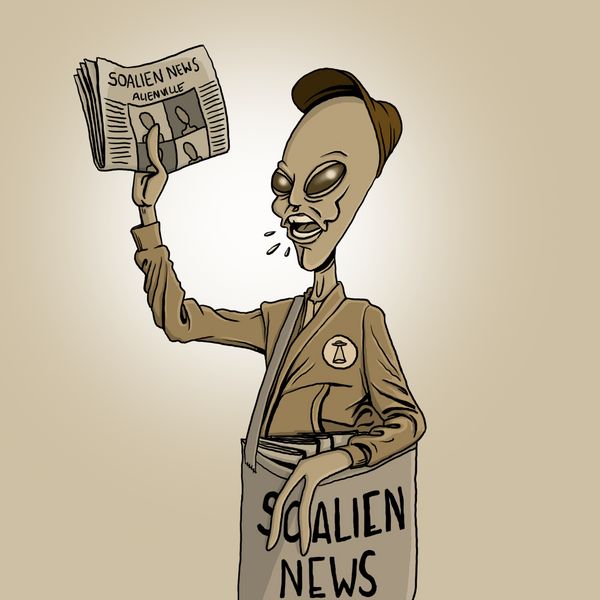 soAlien - a chapter-based NFT project releases public minting day