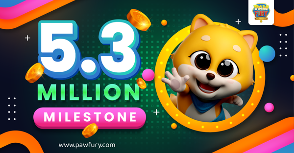 Pawfury’s Presale Skyrockets, Explodes Past $5.3 Million in Unprecedented Surge!