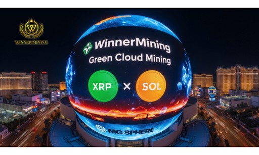 WinnerMining Green Cloud Mining: Tapping Into the Momentum of XRP and SOL with a Limited-Time User Promotion