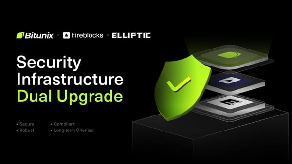 Bitunix Integrates Fireblocks and Elliptic, Elevating Security and Compliance to Institutional-Grade