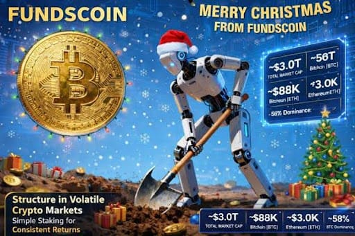 FundsCoin Announces Platform Enhancements, Strengthened Security Measures, and Special Christmas Rewards